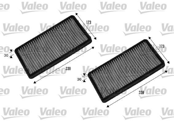 BMW E65 E66 E67 Karbonlu Polen Filtresi Takımı VALEO