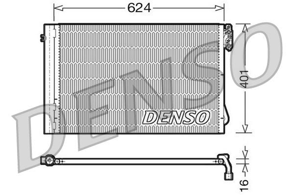 BMW E81 Klima Radyatörü DENSO