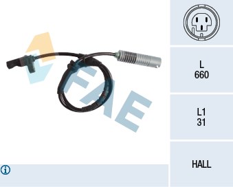 BMW E81 Ön ABS Sensörü FAE