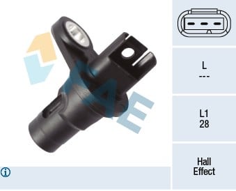 BMW Eksantrik Mili Konum Sensörü N43 N45 N46 N52 N20 N26 N55 FAE