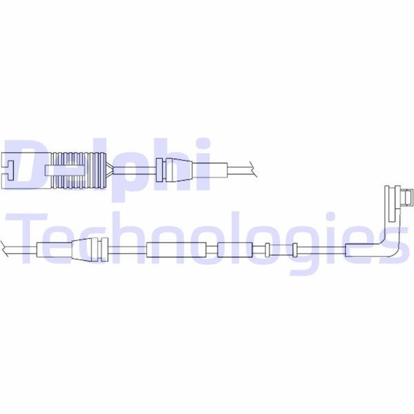 BMW E81 E82 E87 E88 E90 E91 E92 E93 Ön Balata Fişi DELPHI