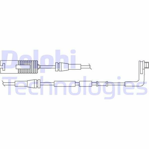 BMW E81 E82 E87 E88 E90 E91 E92 E93 Ön Balata Fişi DELPHI