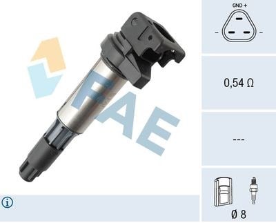 BMW E81 F20 E46 E90 F30 F36 E39 E60 F10 E83 F25 F26 E85 F16 Ateşleme Bobini FAE