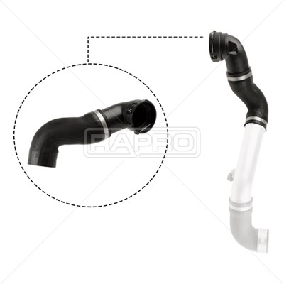 BMW E83 M57N2 Turboşarj Hortumu Sol Büyük RAPRO