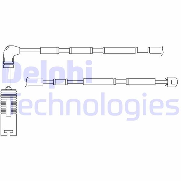 BMW E85 E86 Arka Balata Fişi DELPHI