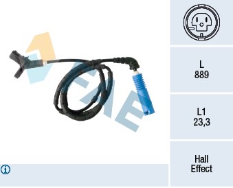 BMW E85 E86 Arka ABS Sensörü FAE