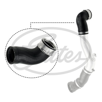 BMW E90 E91 E92 Turbosarj Hortumu Sol Alt GATES