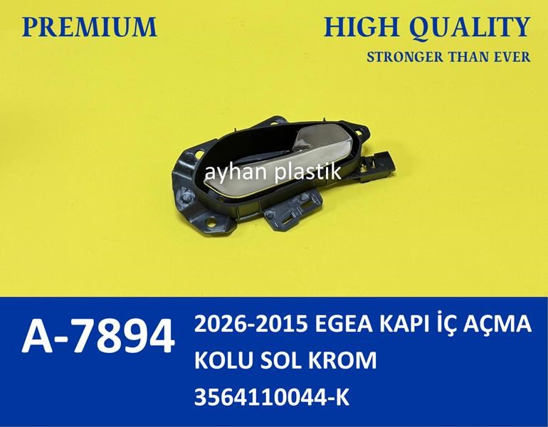 Fiat Egea Kapı İç Açma Kolu Sol Krom 2015- AYHAN