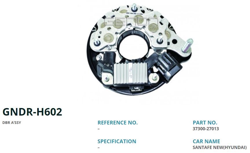 Hyundai Elantra Redresör Regülatörü GENON