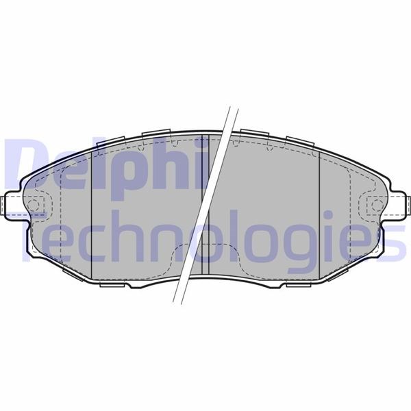 Chevrolet Epica Ön Fren Balatası DELPHI