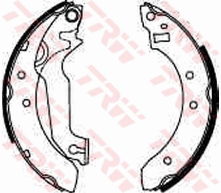 Ford Escort III Arka Aks Pabuçlu Balata Kiti TRW