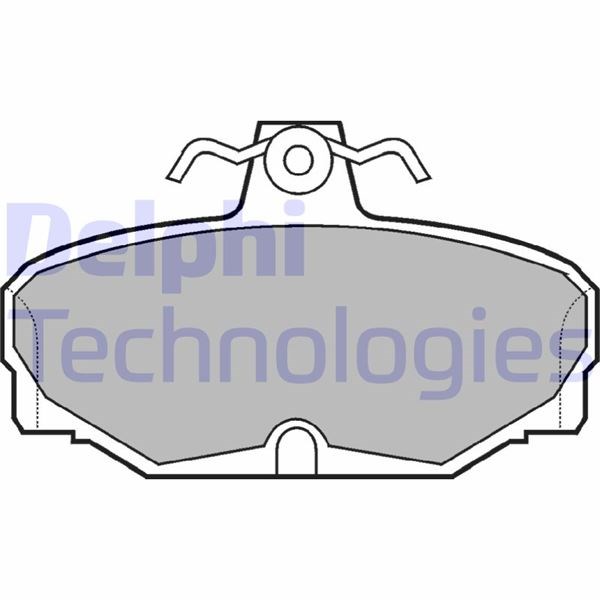 Ford Escort Arka Fren Balatası DELPHI