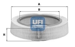 Ford Escort Hava Filtresi UFI