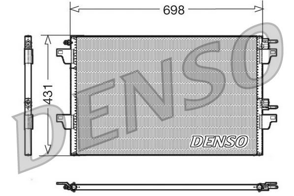 Renault Espace 3 Klima Radyatörü DENSO