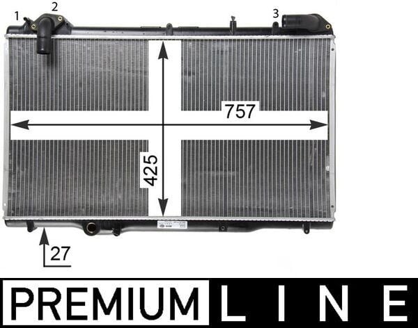 Renault Espace 3 Motor Su Radyatörü MAHLE