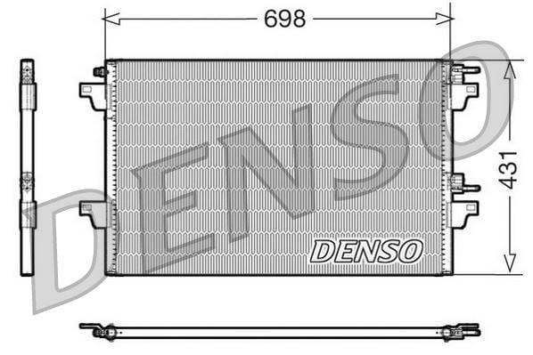 Renault Espace 4 Klima Radyatörü DENSO