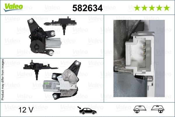 Renault Espace IV Arka Silecek Motoru VALEO