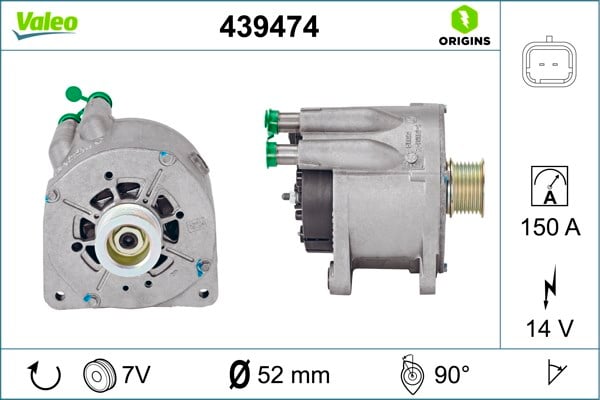 Renault Espace IV Alternatör VALEO