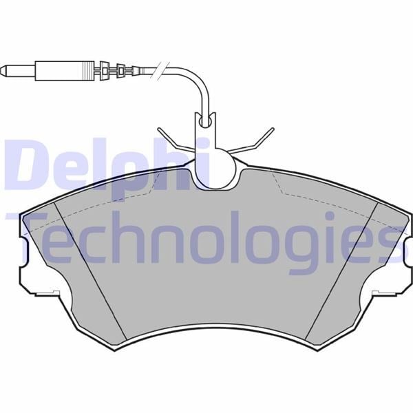 Renault Espace Ön Fren Balatası DELPHI