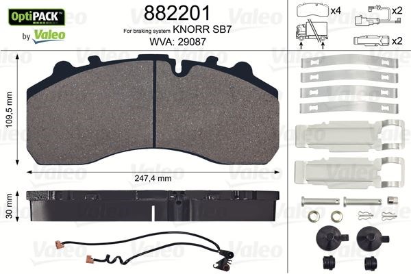 Iveco Eurocargo Eurostar Eurotech Stralis Trakker Disk Fren Balatası... VALEO