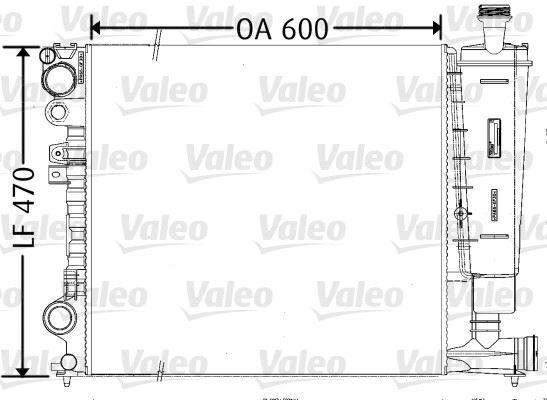 PSA Evasion 806 Radyatör 2.0 VALEO