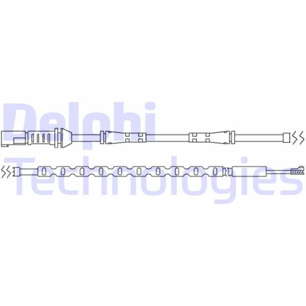 BMW F07 F10 F11 F18 F06 F12 F13 F01 F02 F04 Ön Balata Fişi DELPHI