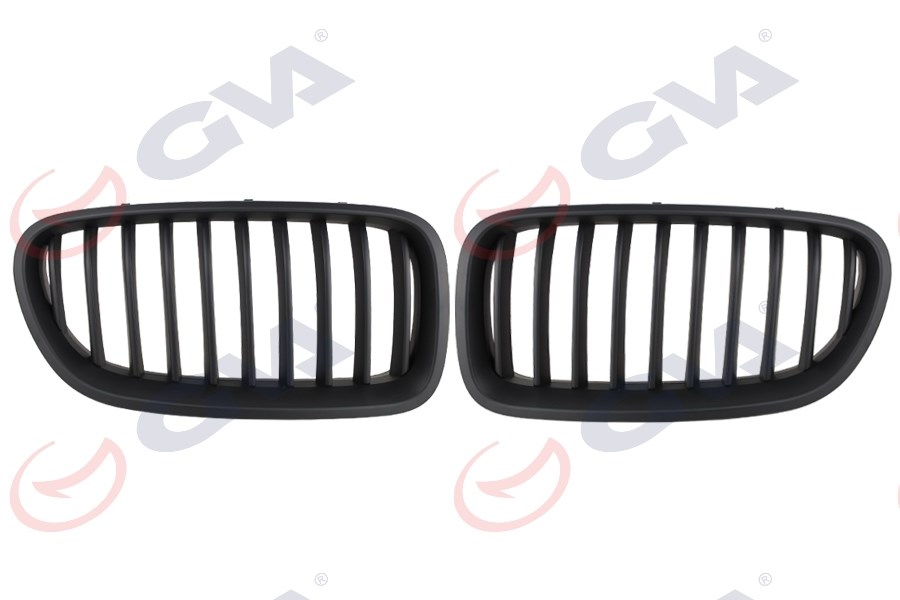 BMW F10 Ön Panjur Böbrek Set Mat Siyah GKL