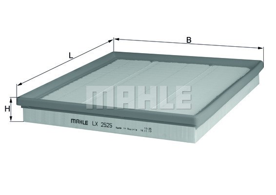 BMW F10 F07 F11 F13 F01 F02 F03 F04 F25 F26 E70 F15 E71 F16 Hava Filtresi MAHLE