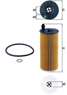BMW N47-N57 F10-F20-F30-F32-F34-F36-F01-F07-E90-F22-E84-F25-F15-F16-F26,... MAHLE