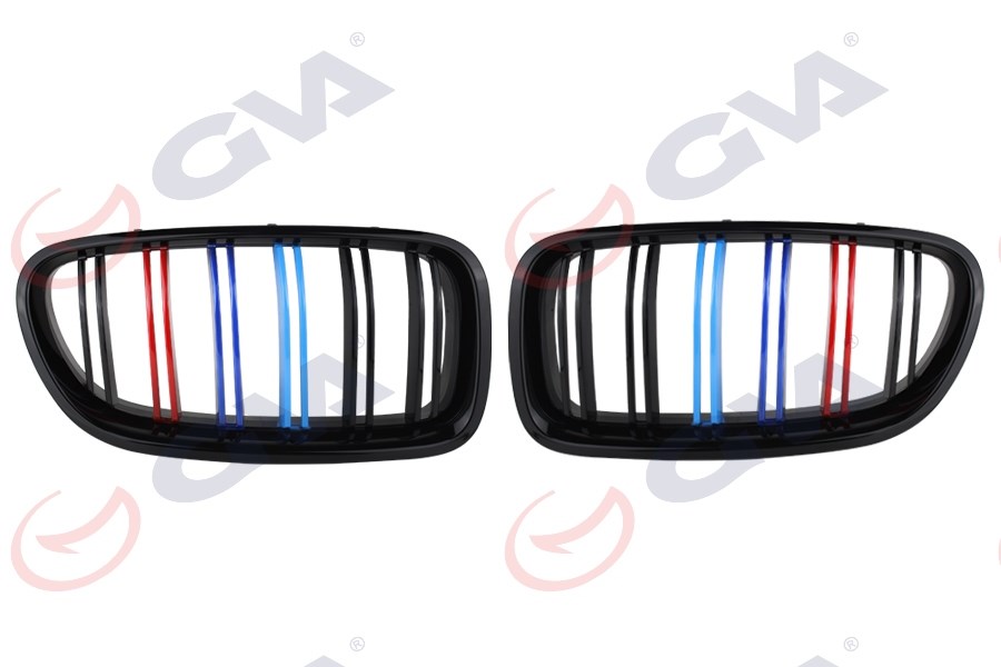 BMW F10 F11 F18 Ön Panjur Böbrek Set M Tech Renkli GKL