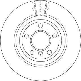BMW F10 F11 F18 Arka Fren Diski TRW