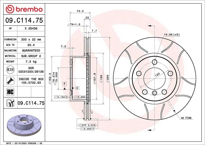BMW F20 Ön Fren Diski BREMBO