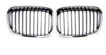 BMW F20 Ön Panjur Böbrek Krom Siyah Basis Set GKL