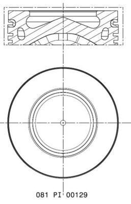BMW Mini Piston Segman MAHLE