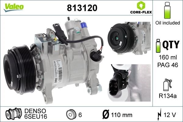 BMW F20 F21 E90 E91 E92 E93 F30 F31 F34 F07 F10 F11 E84 E89 Klima Kompresörü VALEO
