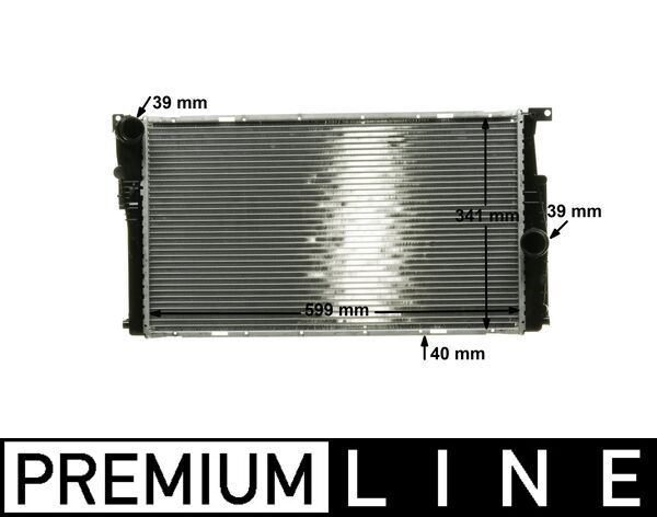 BMW F30 F20 F32 F36 F22 F34 I3 Motor Su Radyatörü MAHLE