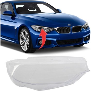 BMW F32/F36 Ön Far Camı Sağ DOGAN-