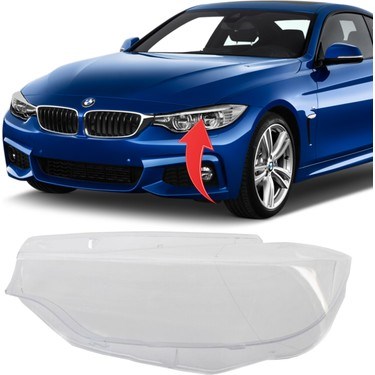 BMW F32/F36 Ön Far Camı Sol DOGAN-