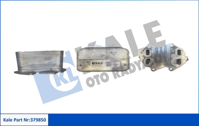 BMW B37 B38 B48 F40 Yağ Soğutucusu Kütük KALE-RADYATOR