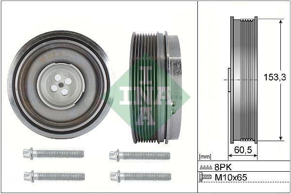 BMW F45 X1 F48 Mini F60 Krank Kasnağı INA