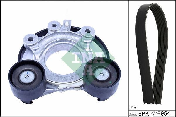 BMW F45 F48 i8 I12 Mini Countryman F60 Cooper Kanallı Kayış Seti INA