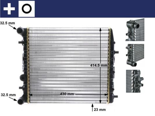 Skoda Fabia Volkswagen Polo Motor Su Radyatörü MAHLE