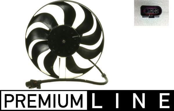 Skoda Fabia / VW Polo Radyatör Fanı MAHLE