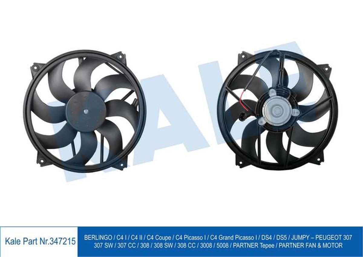 Fan Motoru Berlingo-C4 I-Iı-Ds4-Ds5-Jumpy-307-308-5008-Partner