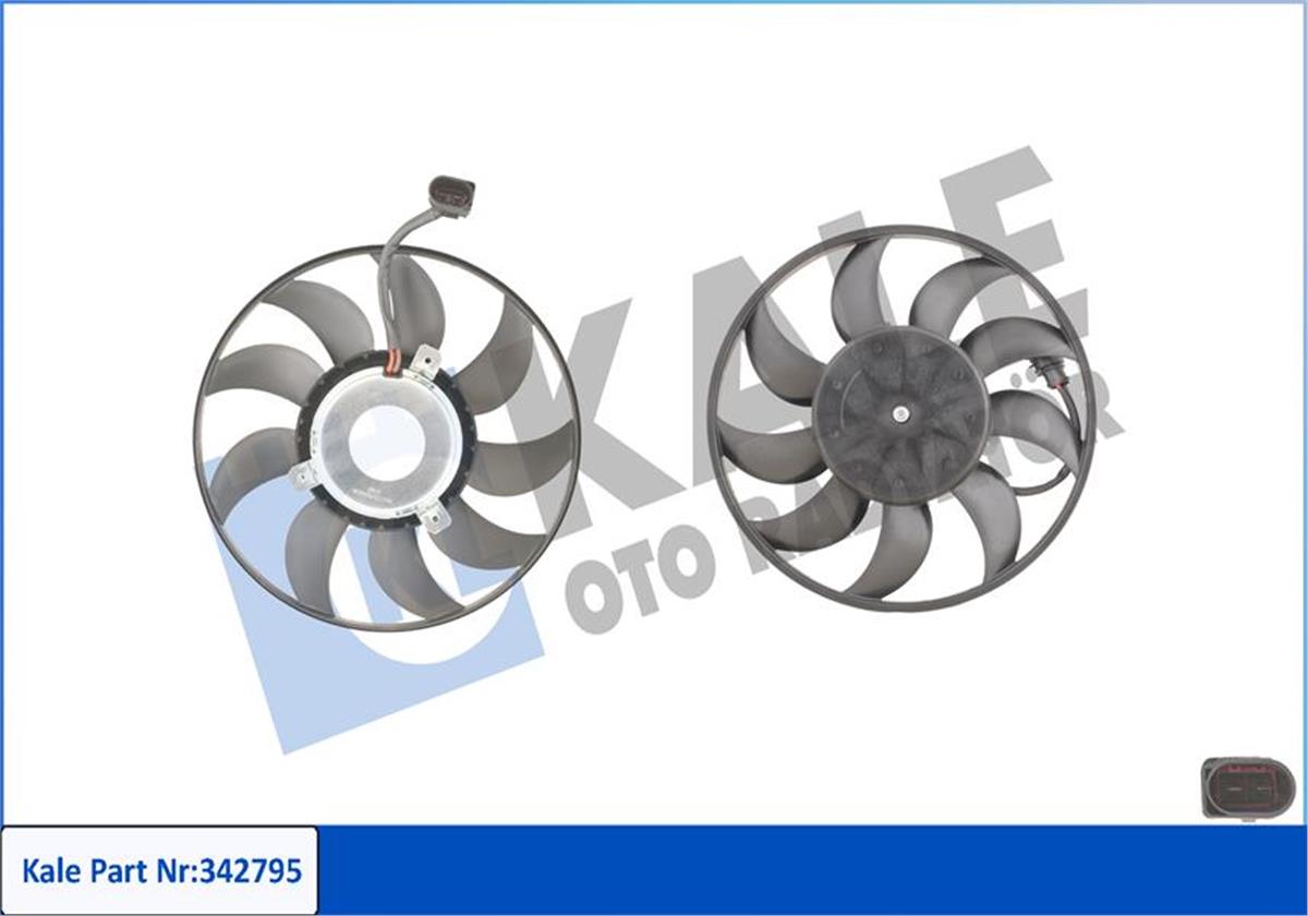 Fan Motoru Davlumbazlı Audi A3 200W-296Mm