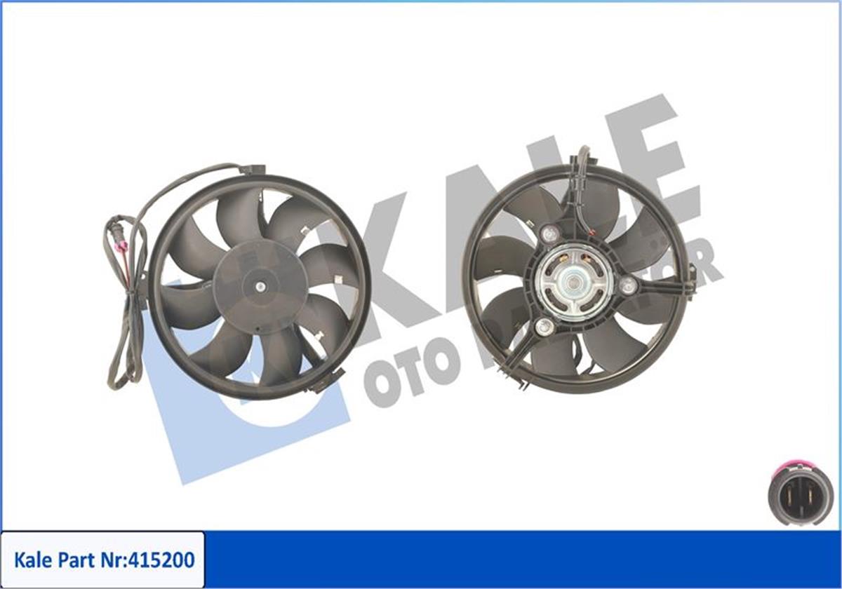 Fan Motoru Davlumbazlı Audi A4-A6-A8-Ford Galaxy-Seat Alhambra-Vw Passat-Sharan