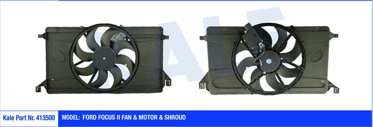 Fan Motoru Davlumbazlı Ford Focus 3 300W-385Mm