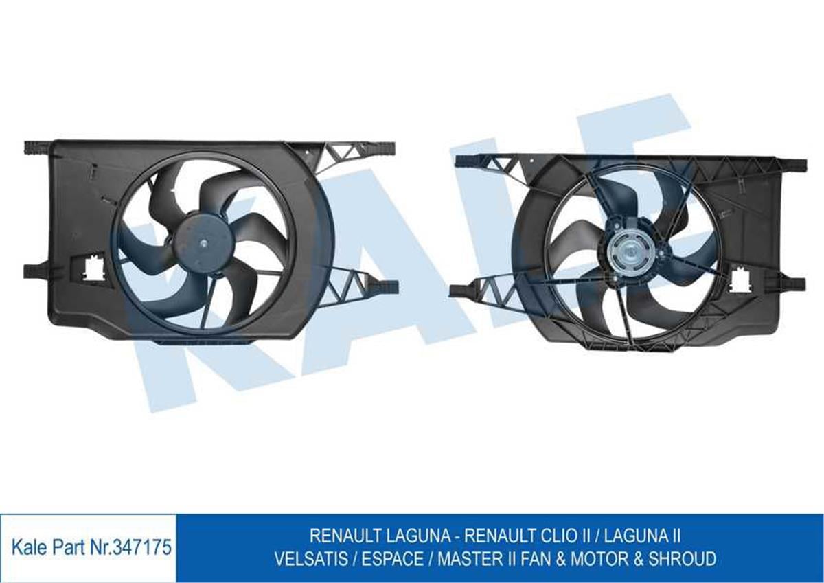 Fan Motoru Davlumbazlı Lgn-Clio 2-Laguna Iı-Velsatıs-Espace-Master 2-