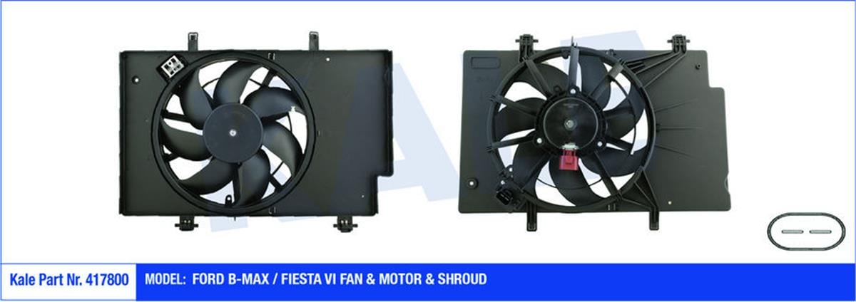 Fan Motoru Davlunbazlı Komple Ac Fiestra Vı Courıer 14 1.4Tdcı 1.5Tdcı 1.6Tdcı 0