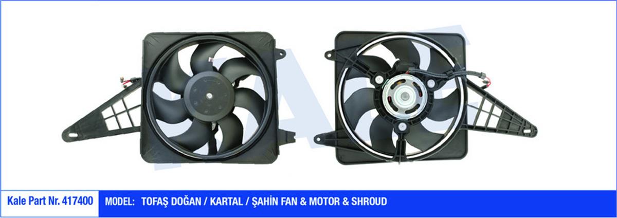 Fan Motoru (Kablolu) Doğan-Kartal Slx